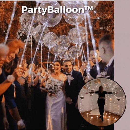5+5 Offert | PartyBalloon™ - Ballons LED réutilisables